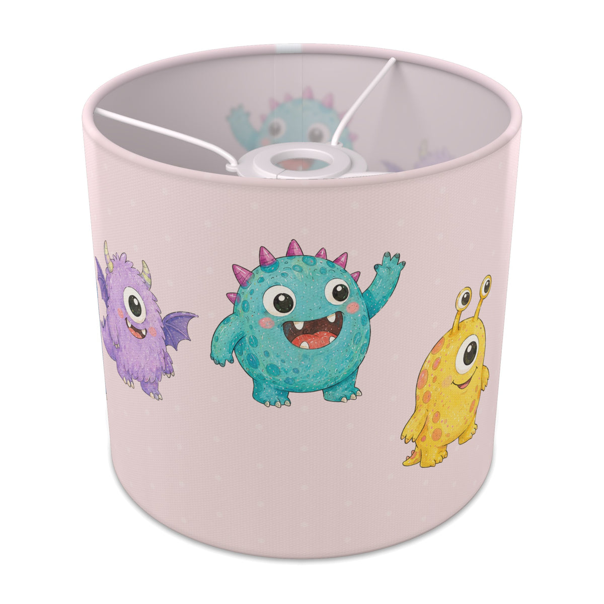 Blush Monsters lampshade - 20cm x 18.5cm Ceiling - main photo