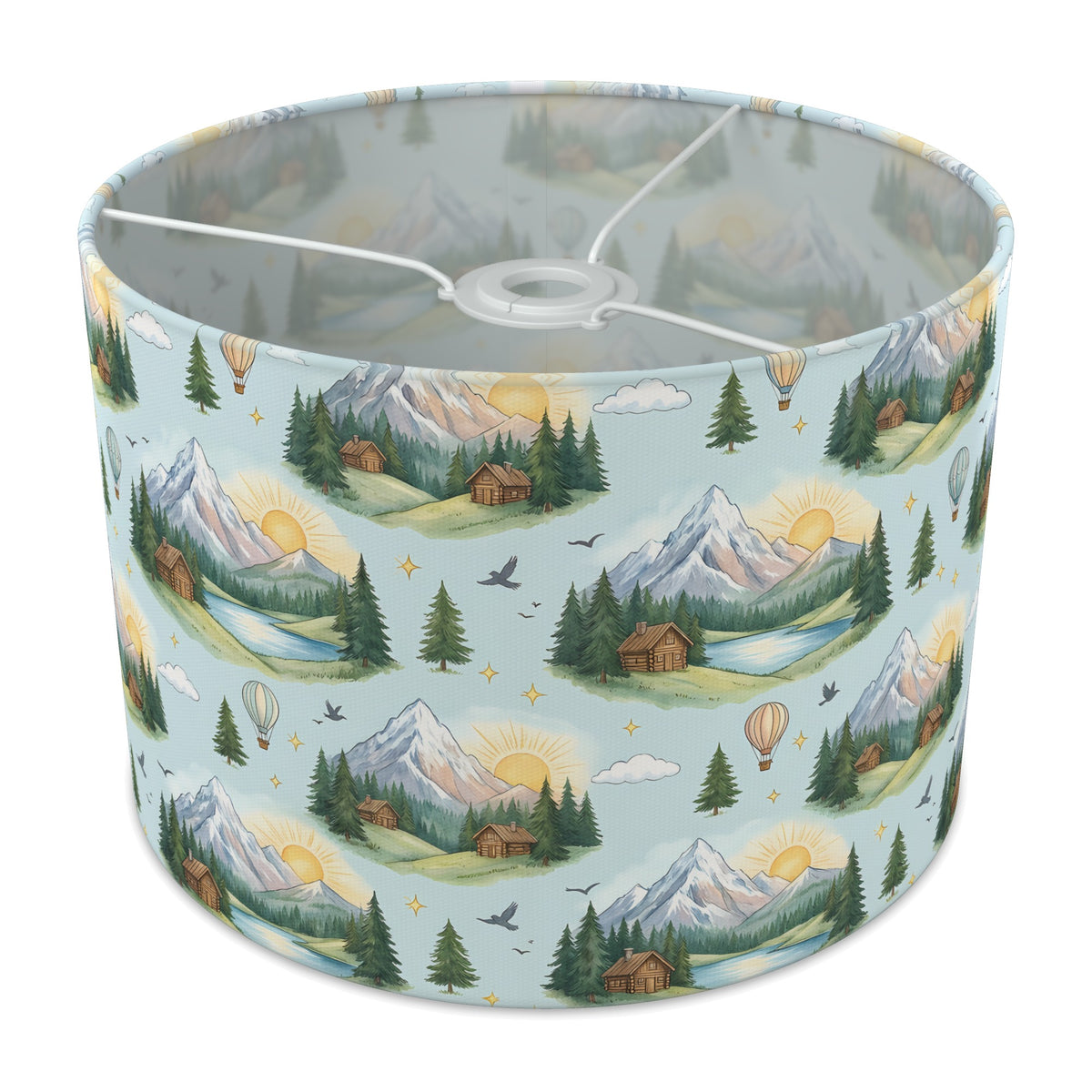 Sky Mountain Adventure lampshade - 30cm x 21cm Ceiling