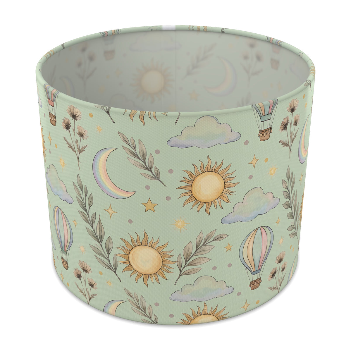 Sage Little Boho lampshade - 25cm x 20cm Table