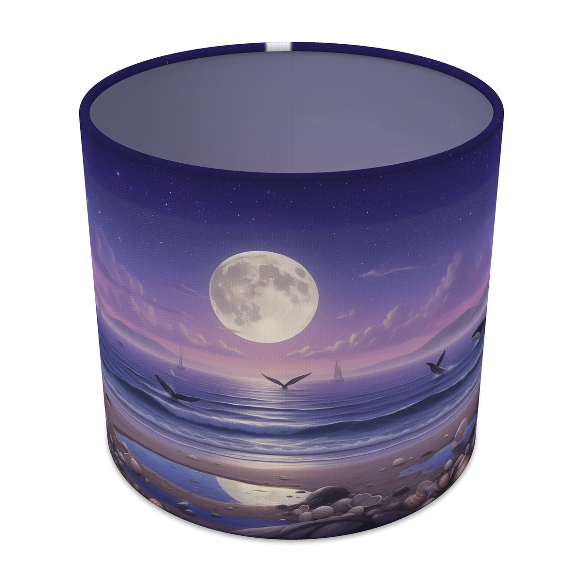 Starry Sea Moonlight Panorama lampshade - 20cm x 18.5cm Table