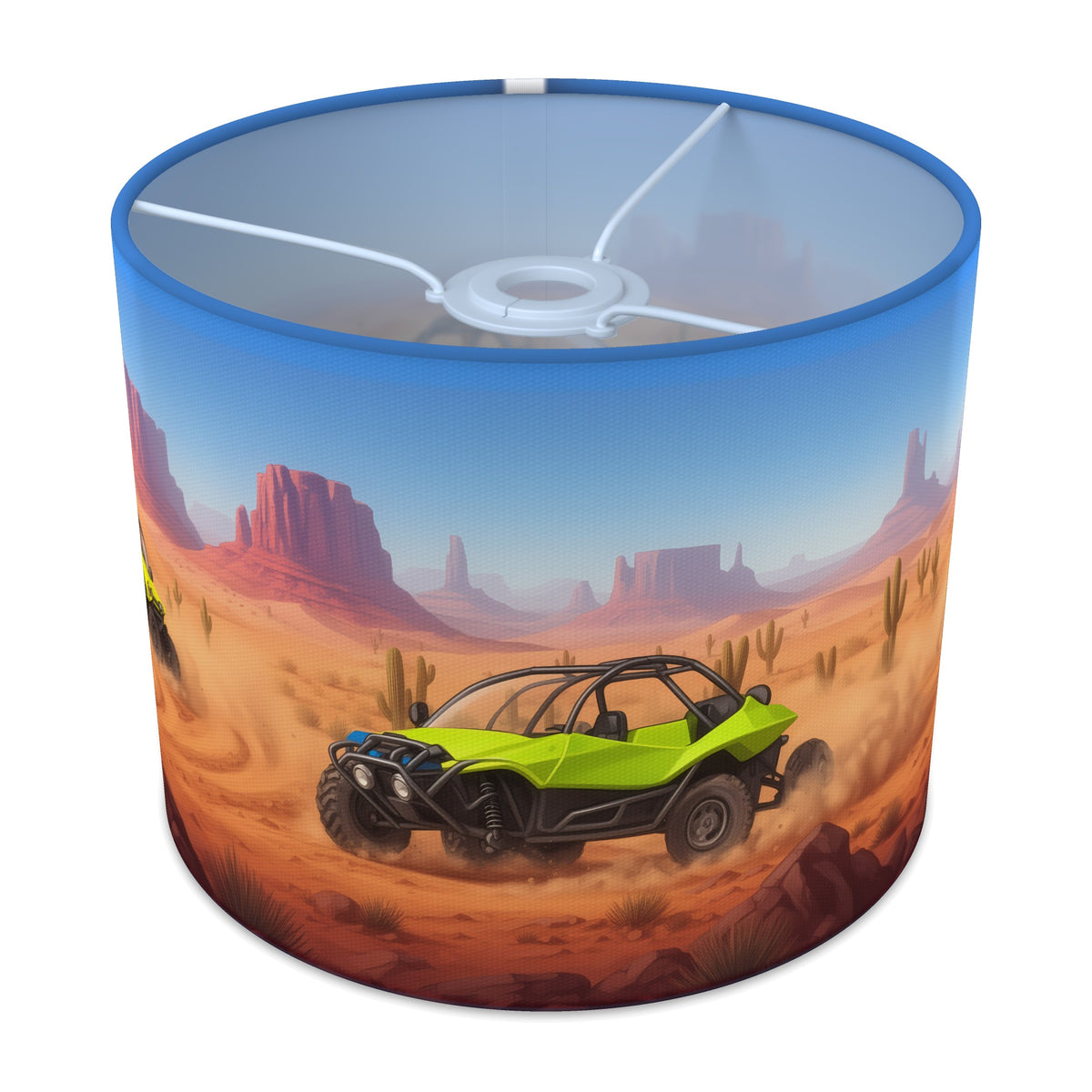 Desert Rally Speedway Panorama lampshade - 25cm x 20cm Ceiling