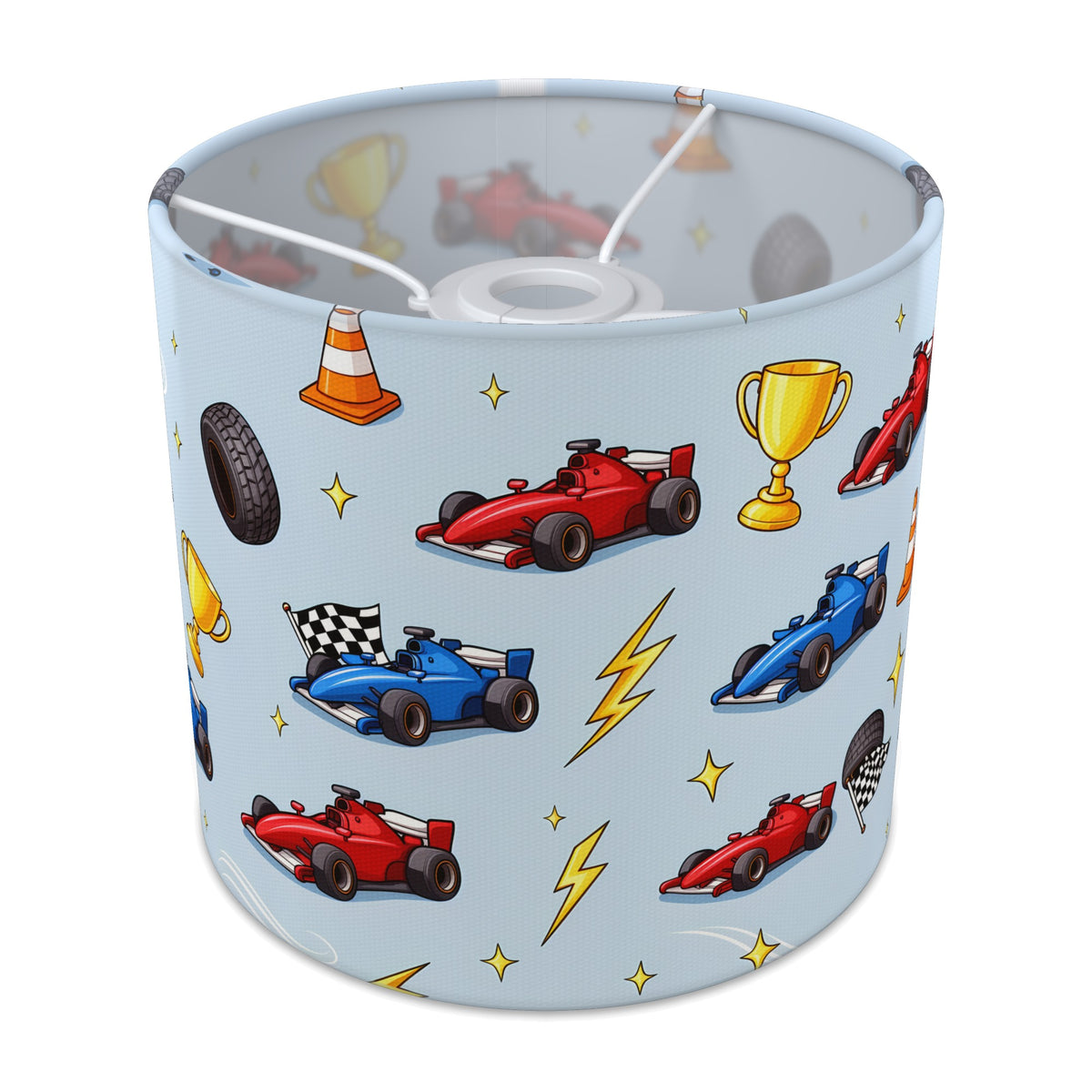 Sky Race Day lampshade - 20cm x 18.5cm Ceiling - main photo