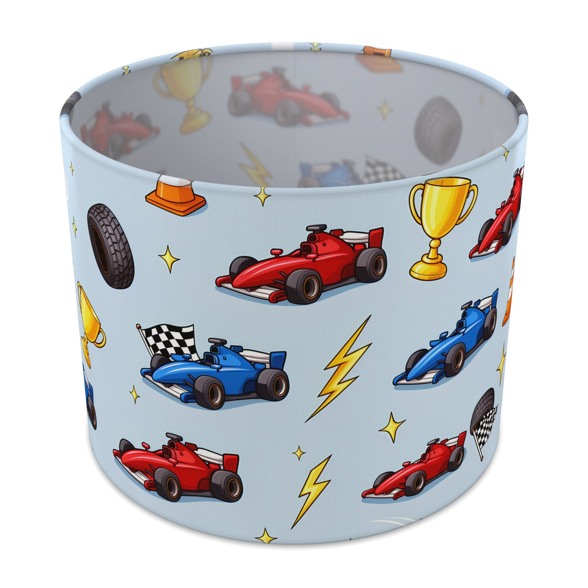 Sky Race Day lampshade - 25cm x 20cm Table