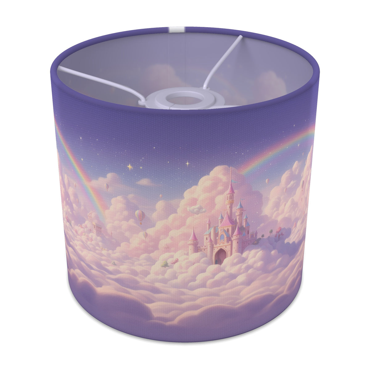 Rainbow Skies wraparound lampshade - Cloud Kingdom