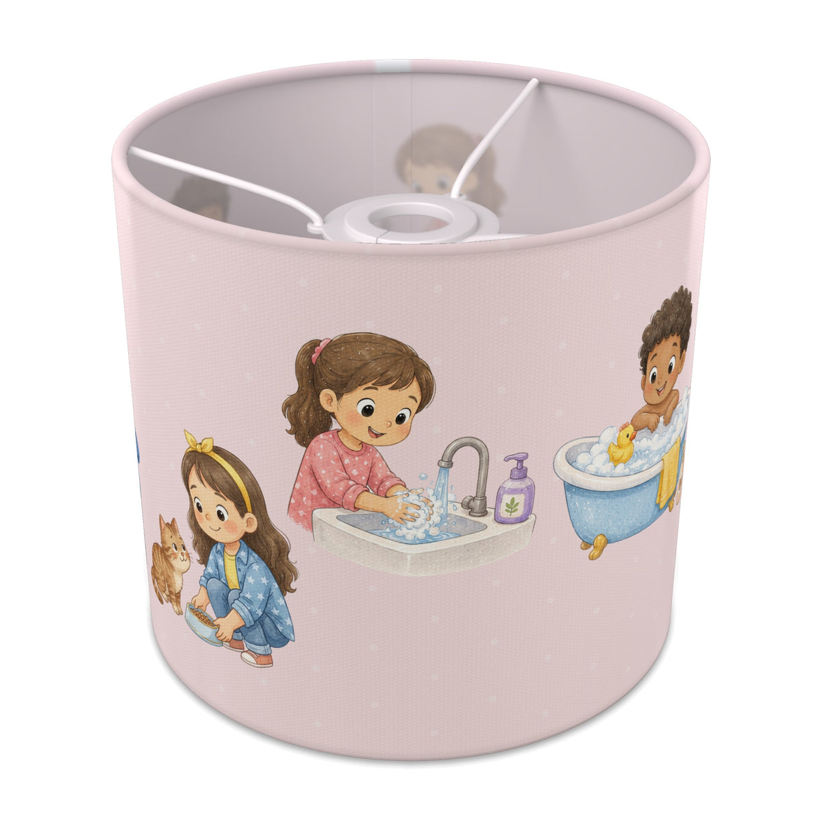 Blush Routine lampshade - 20cm x 18.5cm Ceiling - main photo
