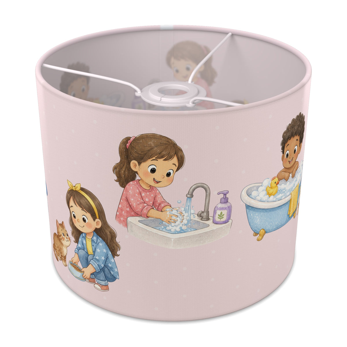 Blush Routine lampshade - 25cm x 20cm Ceiling