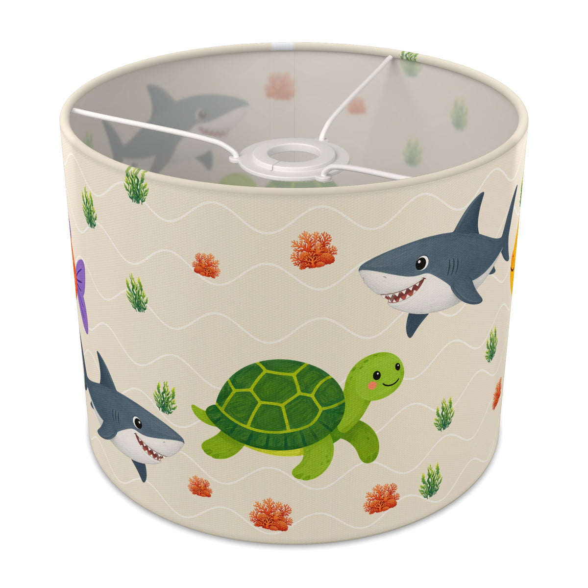 Sand Cute Sea Friends lampshade - 25cm x 20cm Ceiling