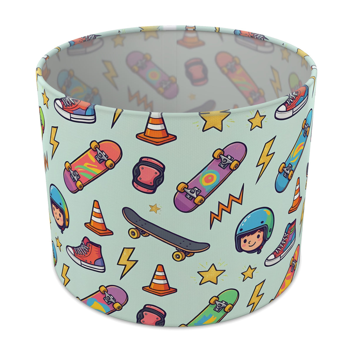 Mint Skate Crew lampshade - 25cm x 20cm Table