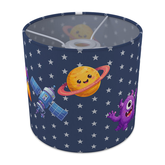 Navy Space lampshade - 20cm x 18.5cm Ceiling - main photo