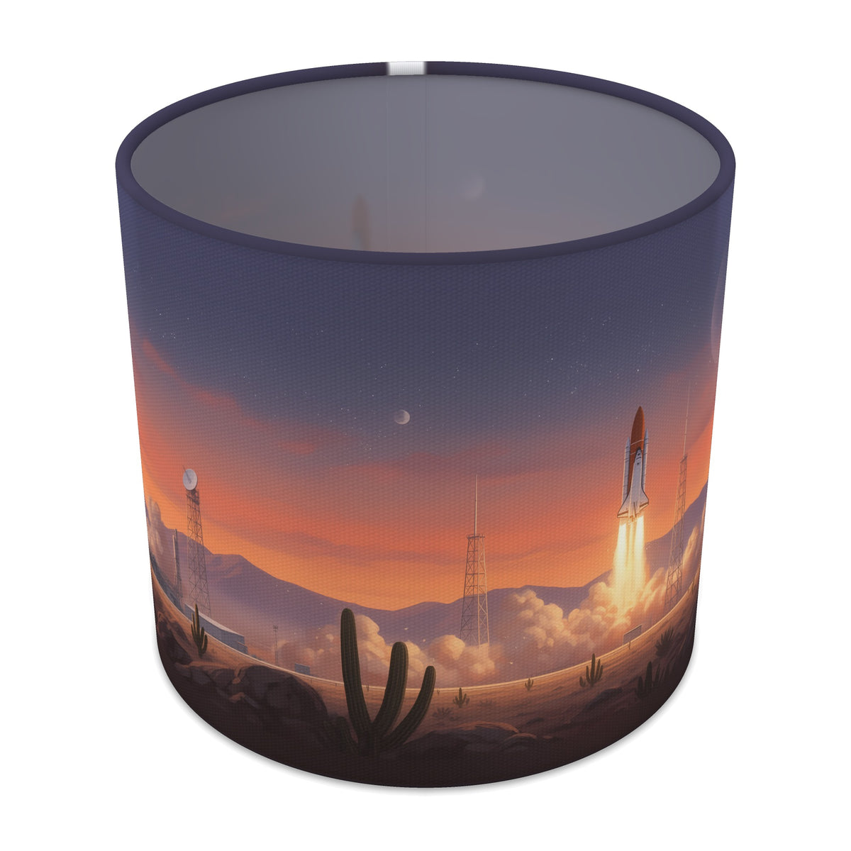 Rocket Launch Space Adventure lampshade - 20cm x 18.5cm Table