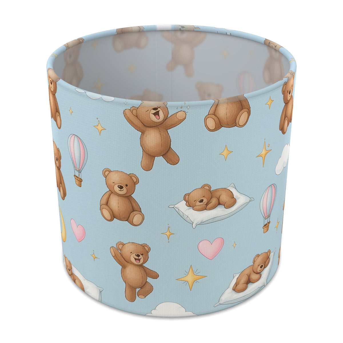 Sky Bear Hugs lampshade - 20cm x 18.5cm Table