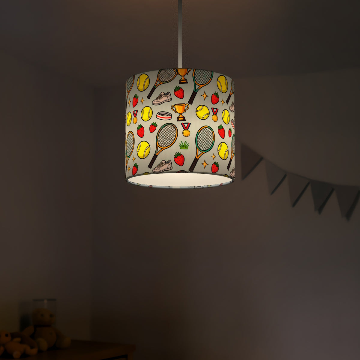 Sky Game Set Match lampshade - 20cm x 18.5cm Ceiling - photo 5