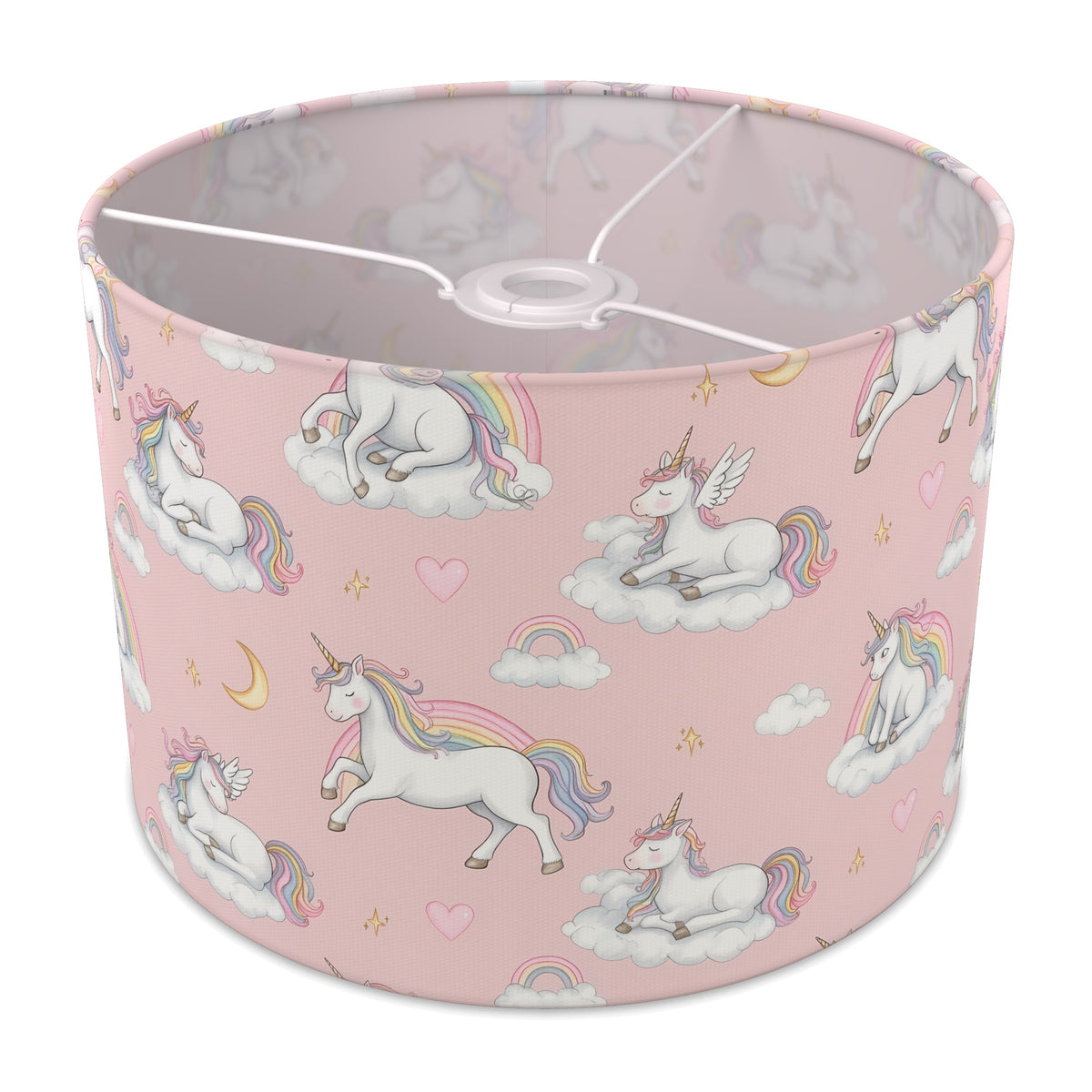 Blush Unicorn Dreams lampshade - 30cm x 21cm Ceiling