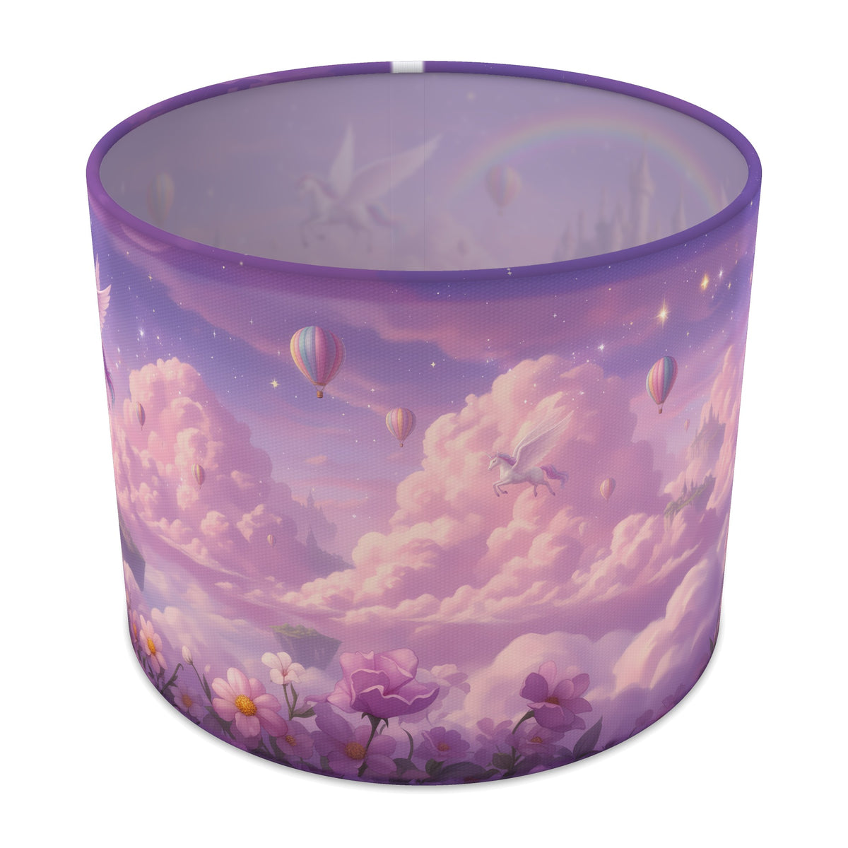 Cloud Kingdom Unicorn Land lampshade - 25cm x 20cm Table