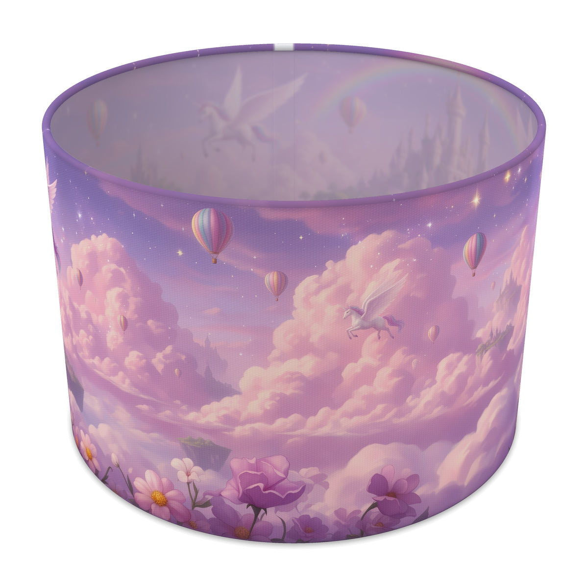Cloud Kingdom Unicorn Land lampshade - 30cm x 21cm Table