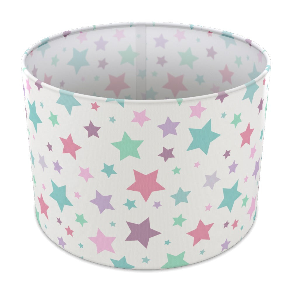 Pastel Stars lampshade - 30cm Table