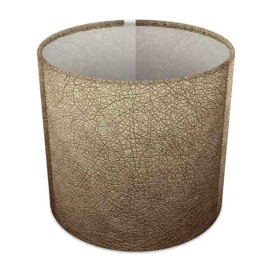 Textured Leather Effect lampshade - 20cm Table