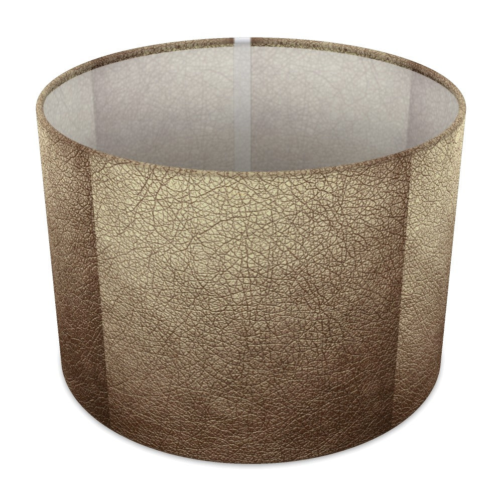 Textured Leather Effect lampshade - 30cm Table