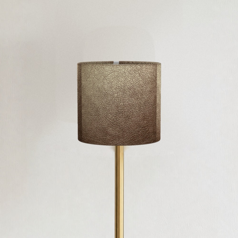 Textured Leather Effect lampshade