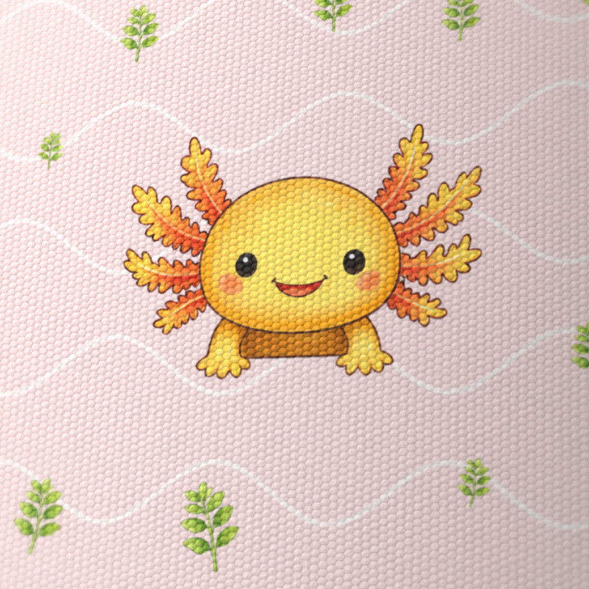 Blush Axolotl Lagoon lampshade - 20cm x 18.5cm Ceiling - photo 6