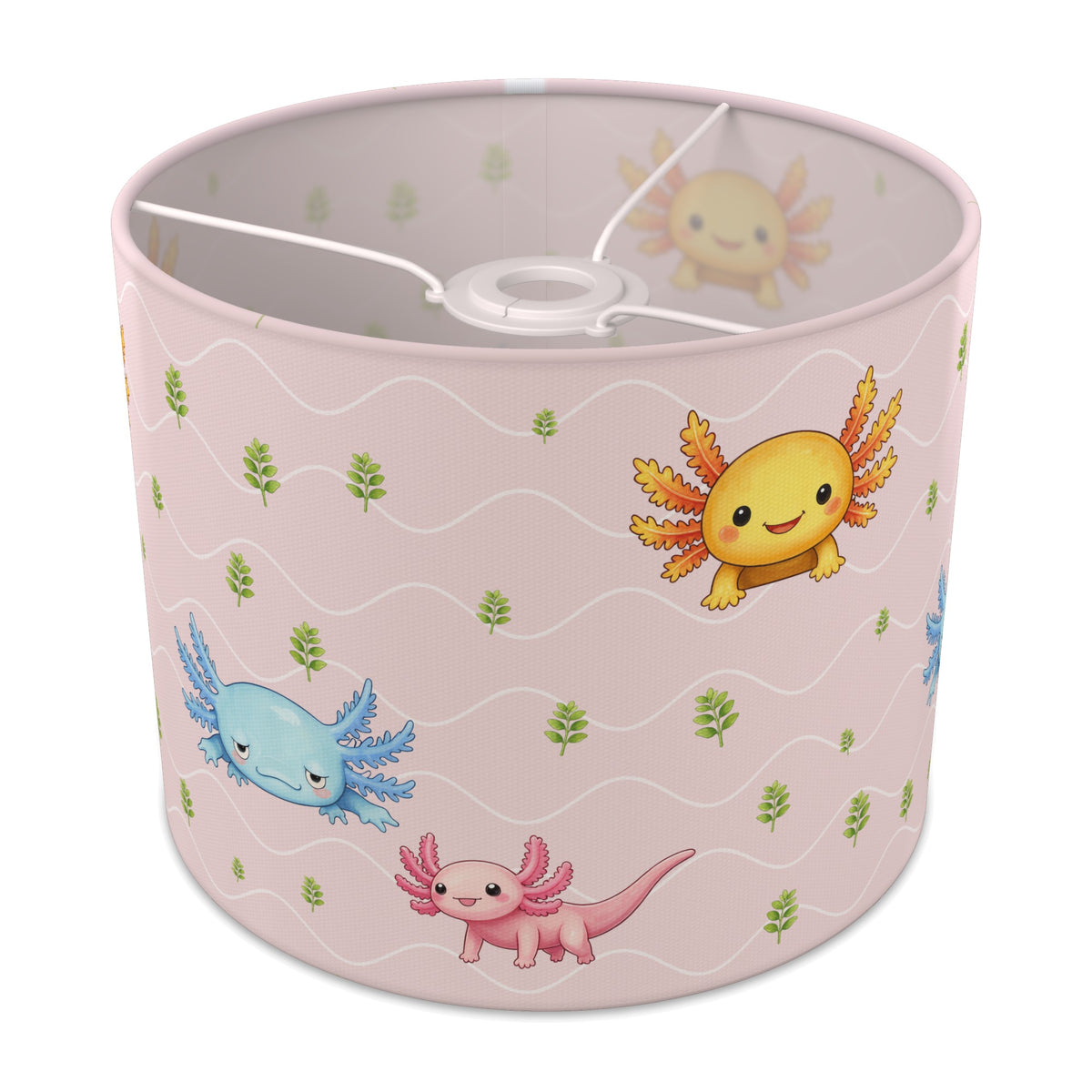Blush Axolotl Lagoon lampshade - 25cm x 20cm Ceiling