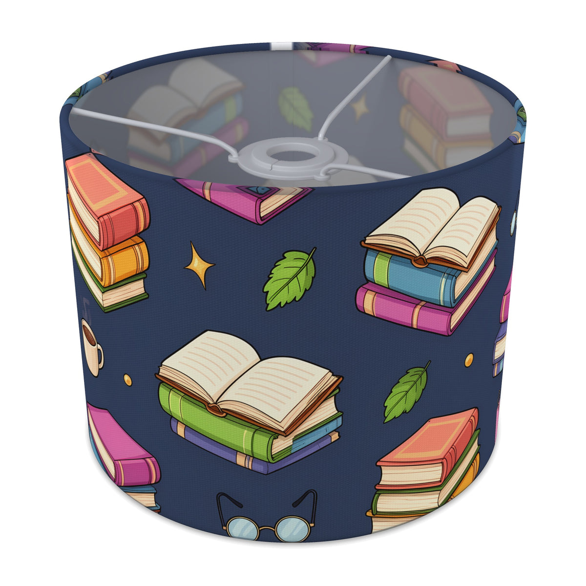Navy Reading Nook lampshade - 25cm x 20cm Ceiling