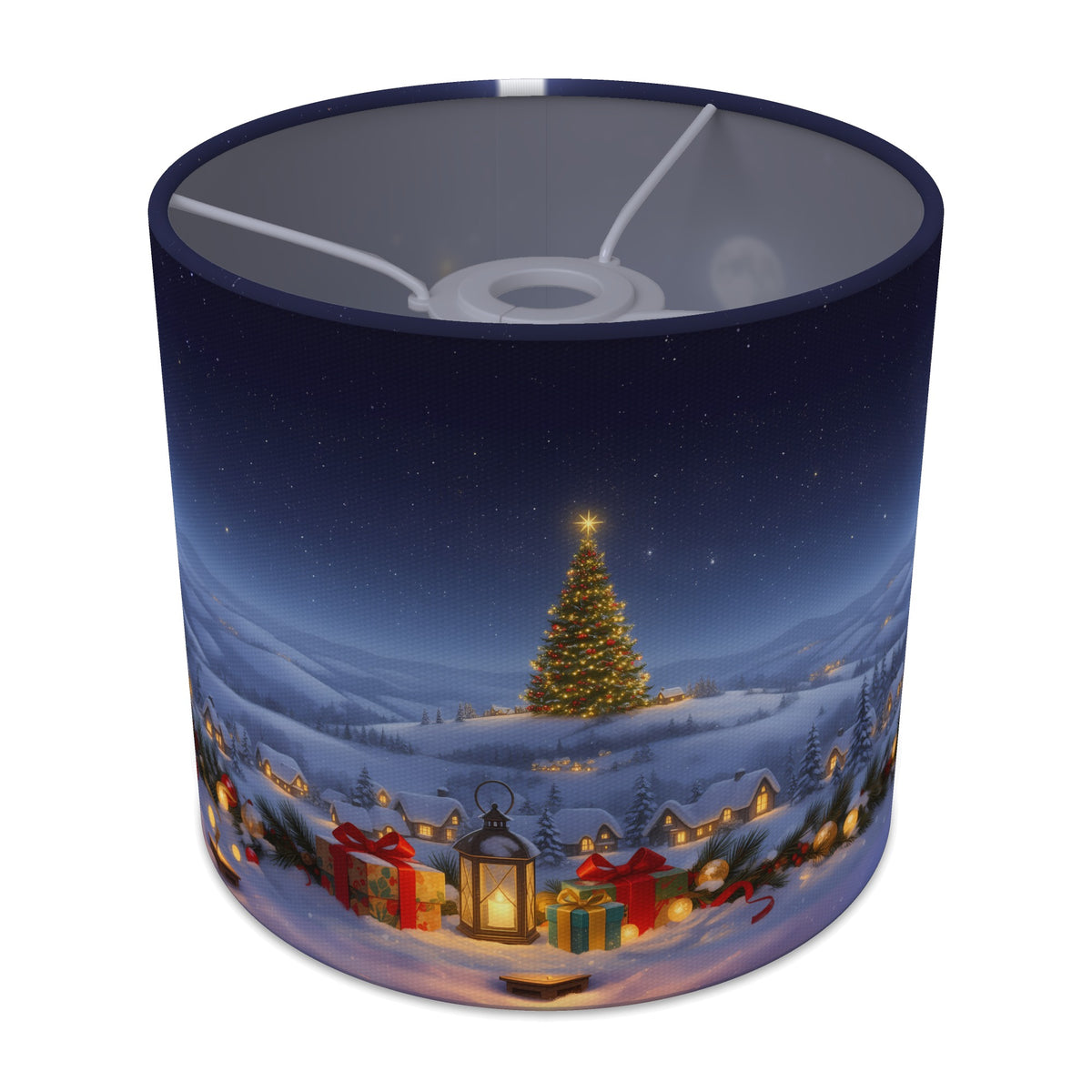 Winter Wonderland wraparound lampshade - Christmas Eve