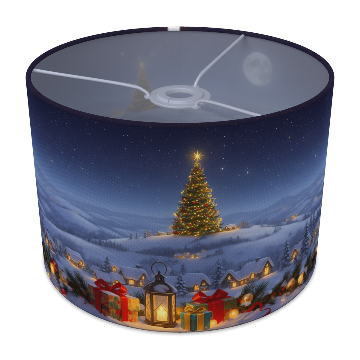 Christmas Eve Winter Wonderland lampshade - 30cm x 21cm Ceiling