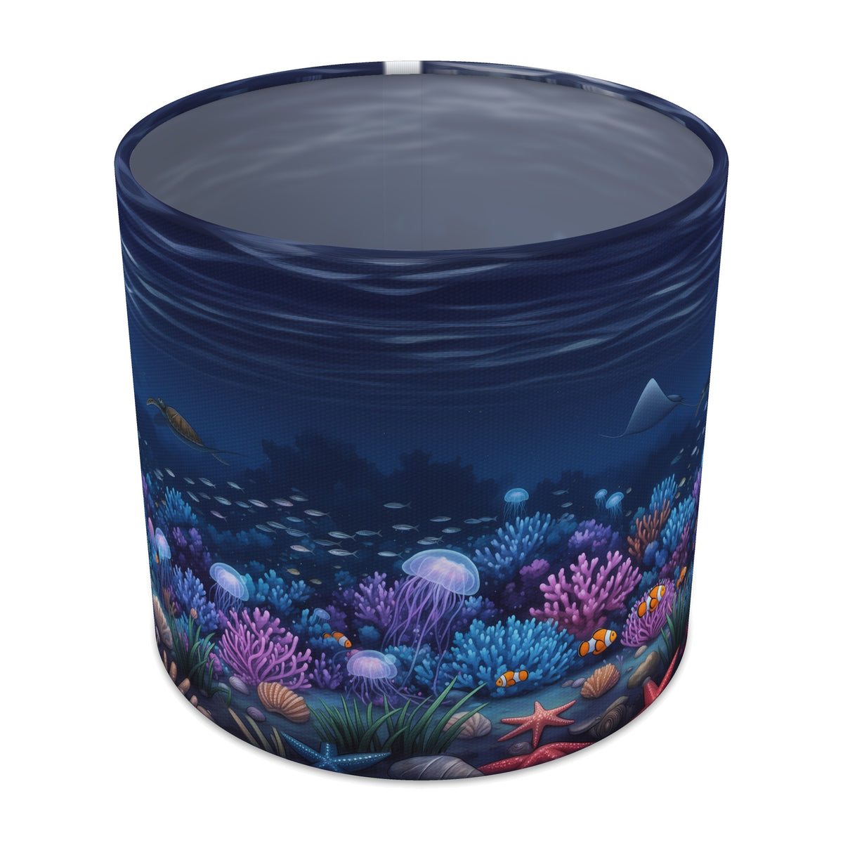 Moonlit Reef Coral Reef lampshade - 20cm x 18.5cm Table