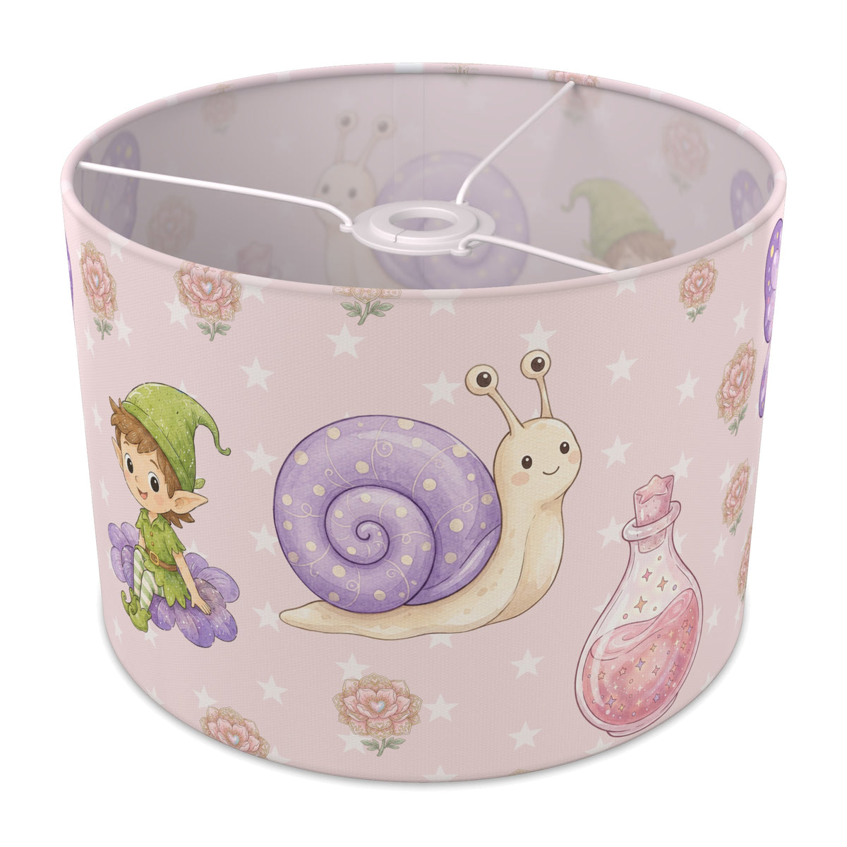Blush Fairy Garden lampshade - 30cm x 21cm Ceiling