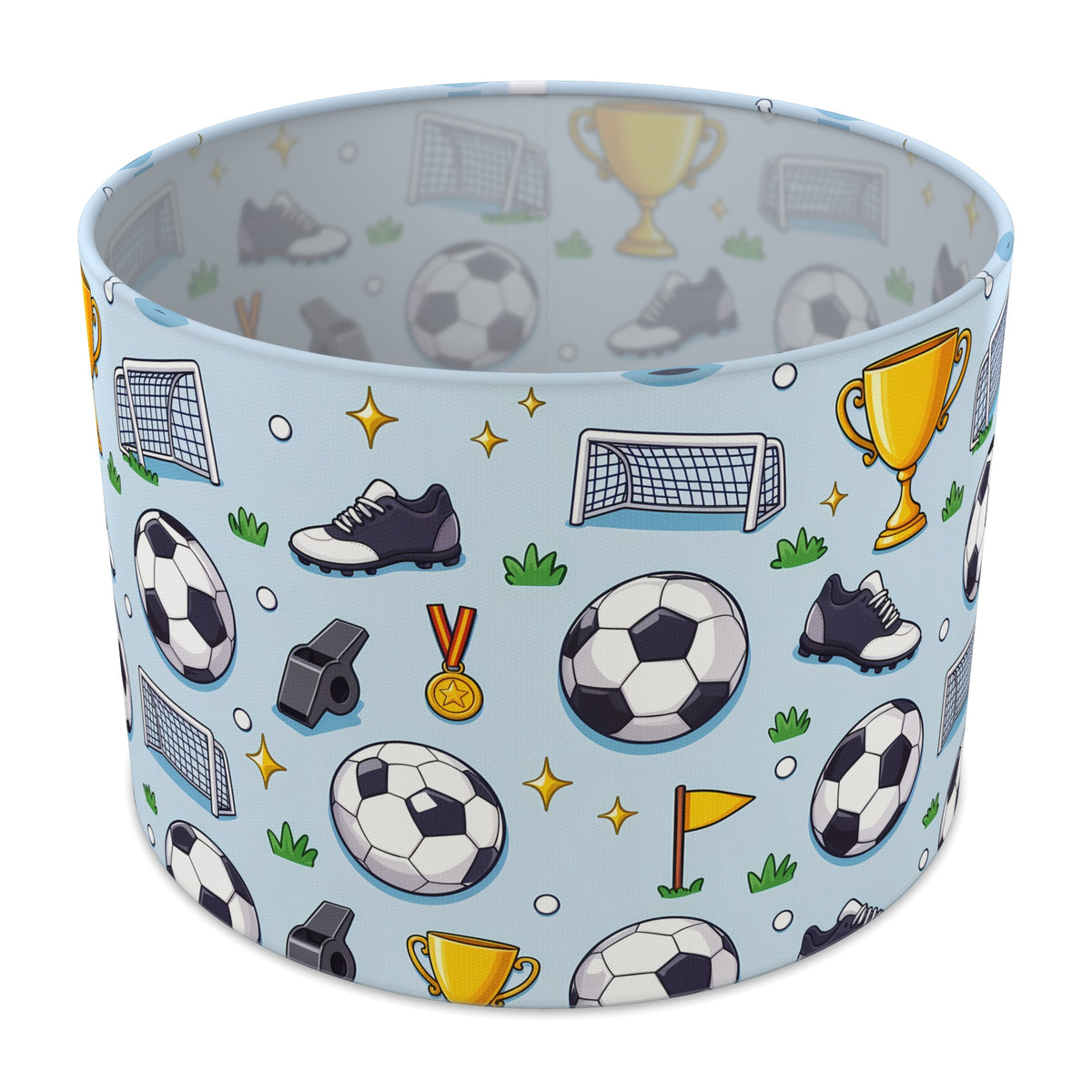 Sky Kick Off lampshade - 30cm x 21cm Table