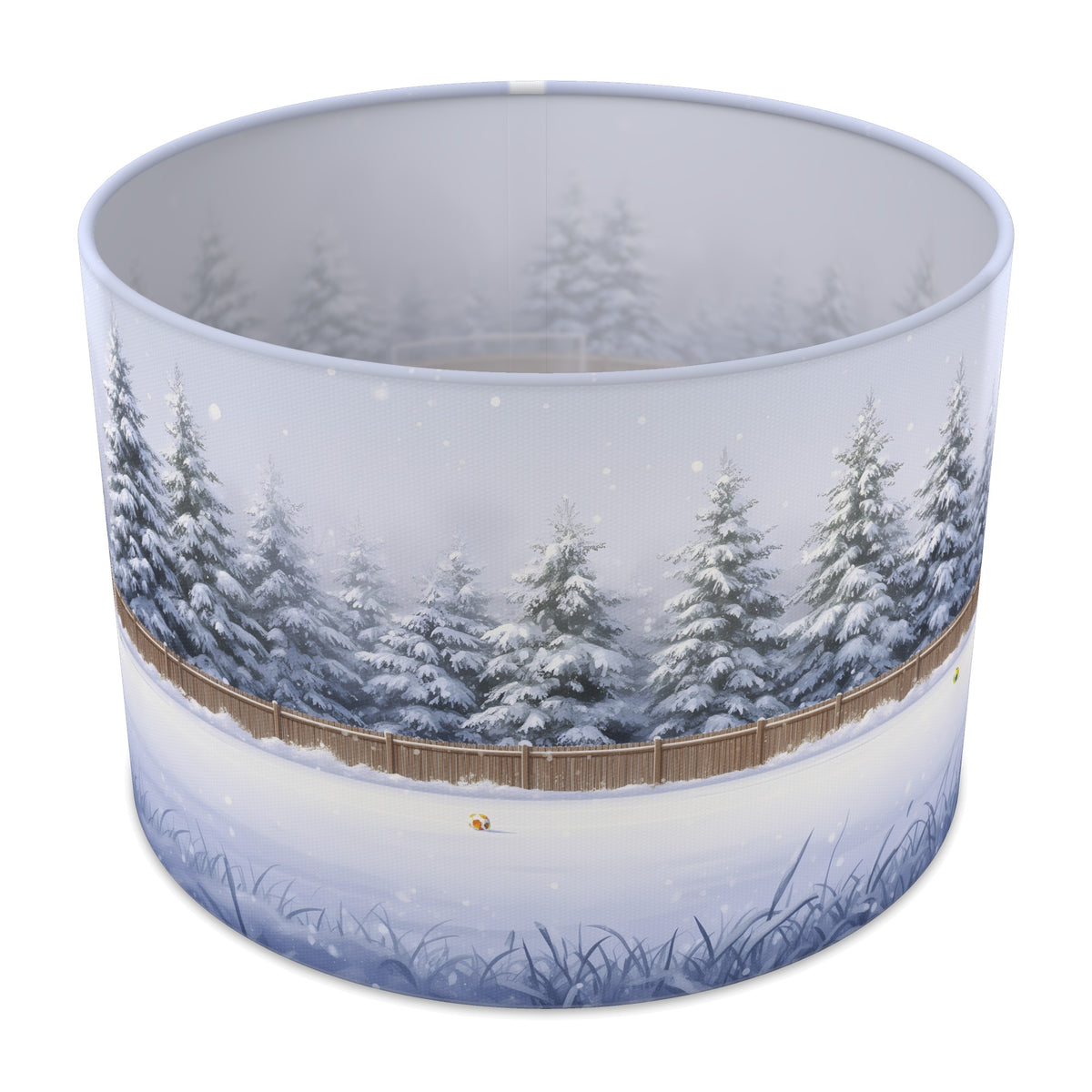 Snowy Kickabout Match Day lampshade - 30cm x 21cm Table