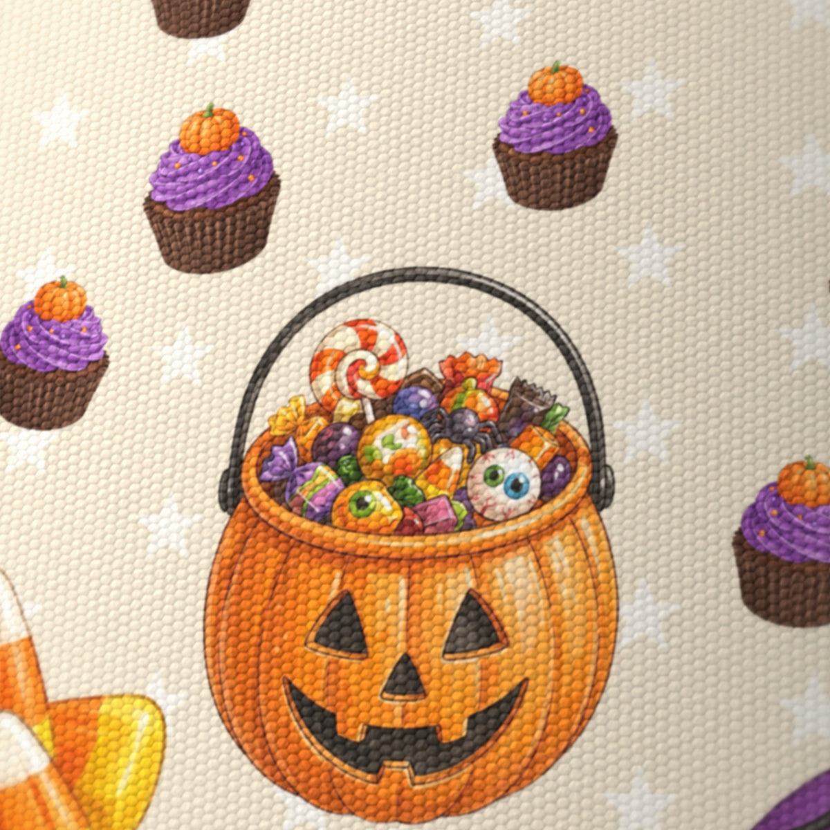 Sand Halloween Food lampshade - 20cm x 18.5cm Ceiling - photo 6