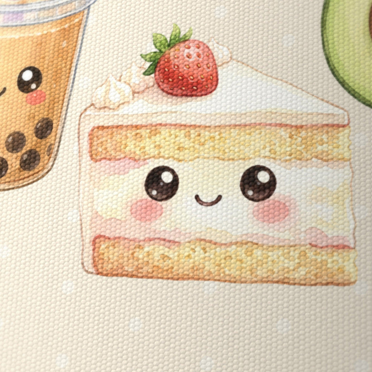 Cream Kawaii Food lampshade - 20cm x 18.5cm Ceiling - photo 6
