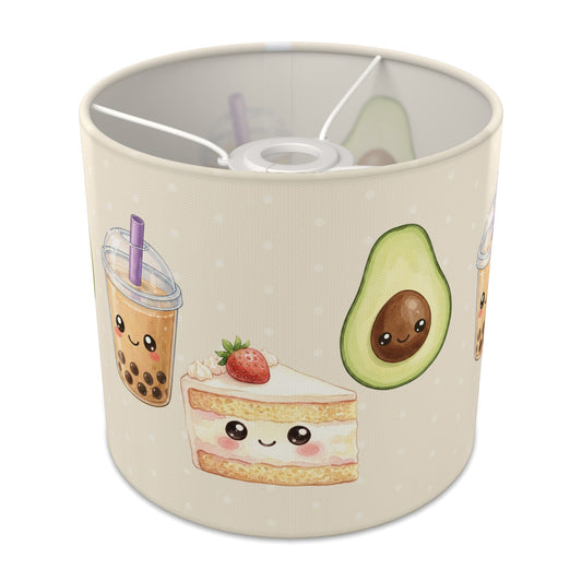 Cream Kawaii Food lampshade - 20cm x 18.5cm Ceiling - main photo