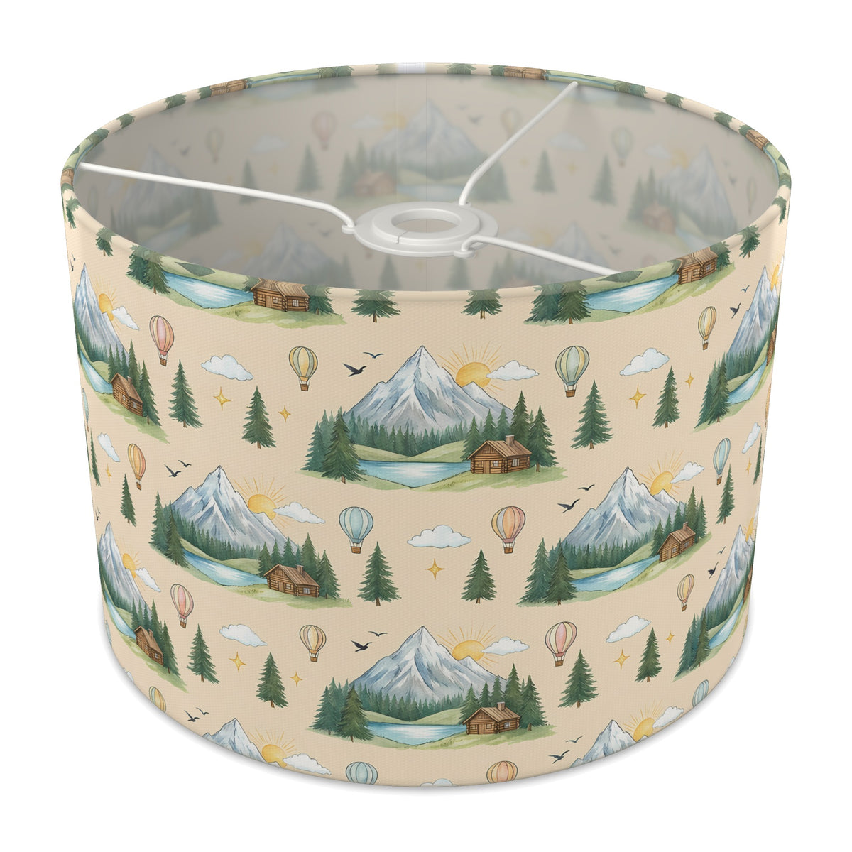 Sand Mountain Adventure lampshade - 30cm x 21cm Ceiling