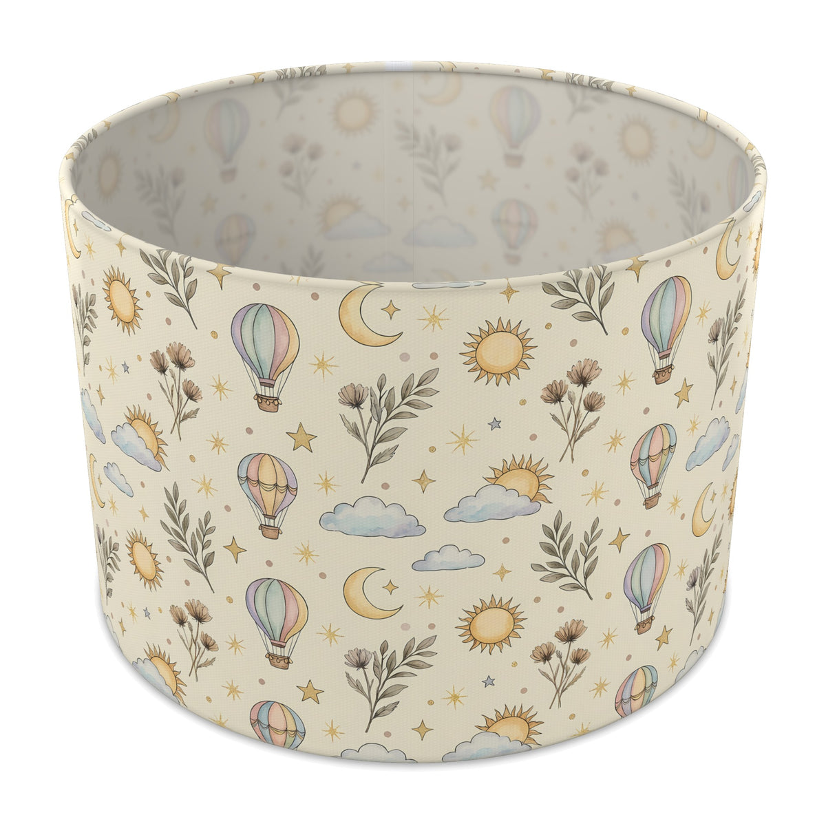 Cream Little Boho lampshade - 30cm x 21cm Table