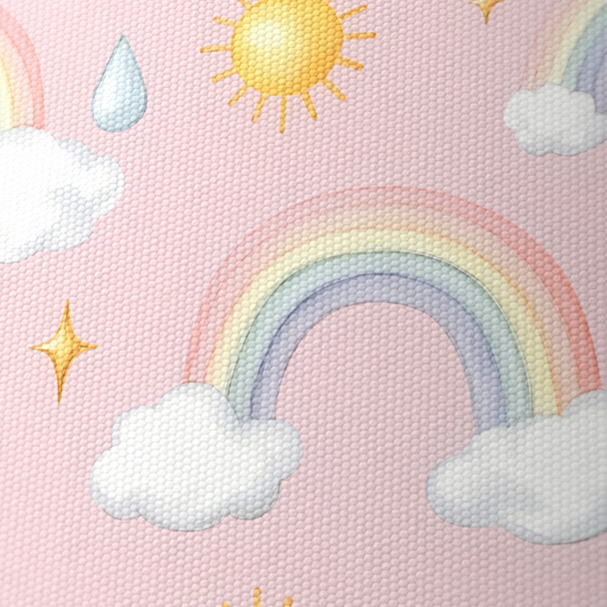 Blush Over The Rainbow lampshade - 20cm x 18.5cm Ceiling - photo 6
