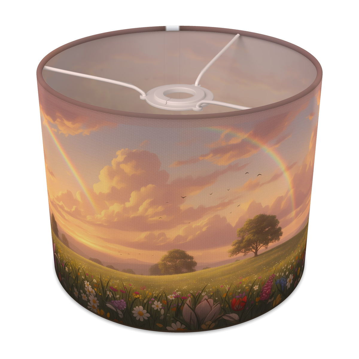 Sunset Clouds Rainbow Skies lampshade - 25cm x 20cm Ceiling