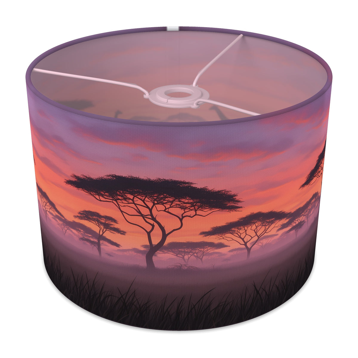 Savannah Dusk Savannah Safari lampshade - 30cm x 21cm Ceiling