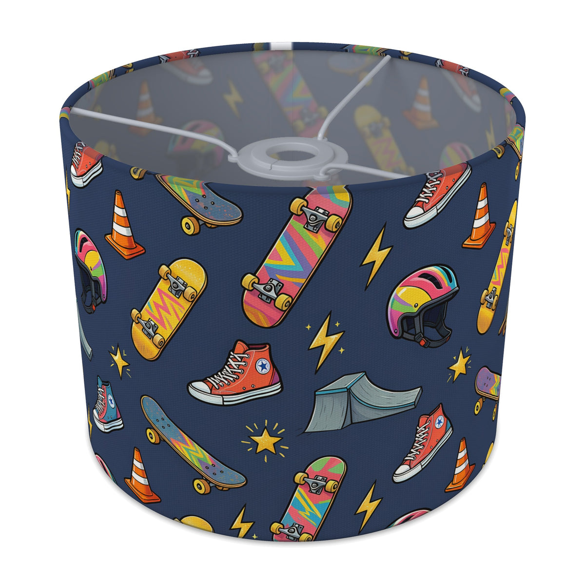 Navy Skate Crew lampshade - 25cm x 20cm Ceiling