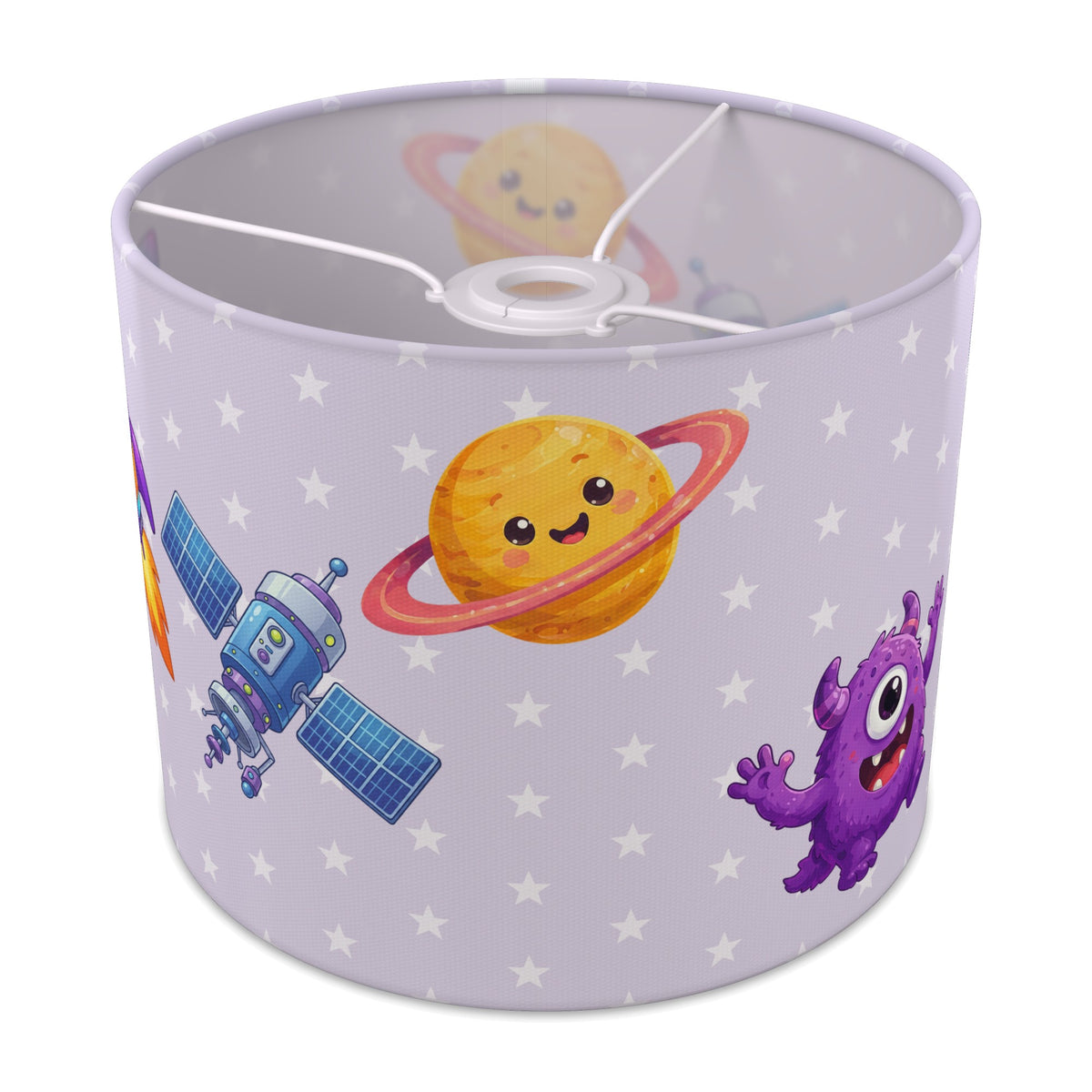 Lilac Space lampshade - 25cm x 20cm Ceiling
