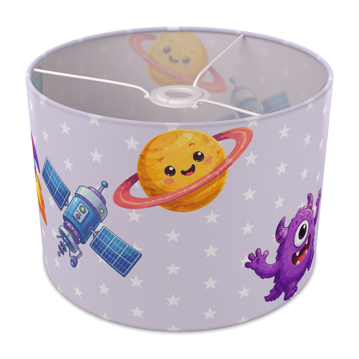 Lilac Space lampshade - 30cm x 21cm Ceiling