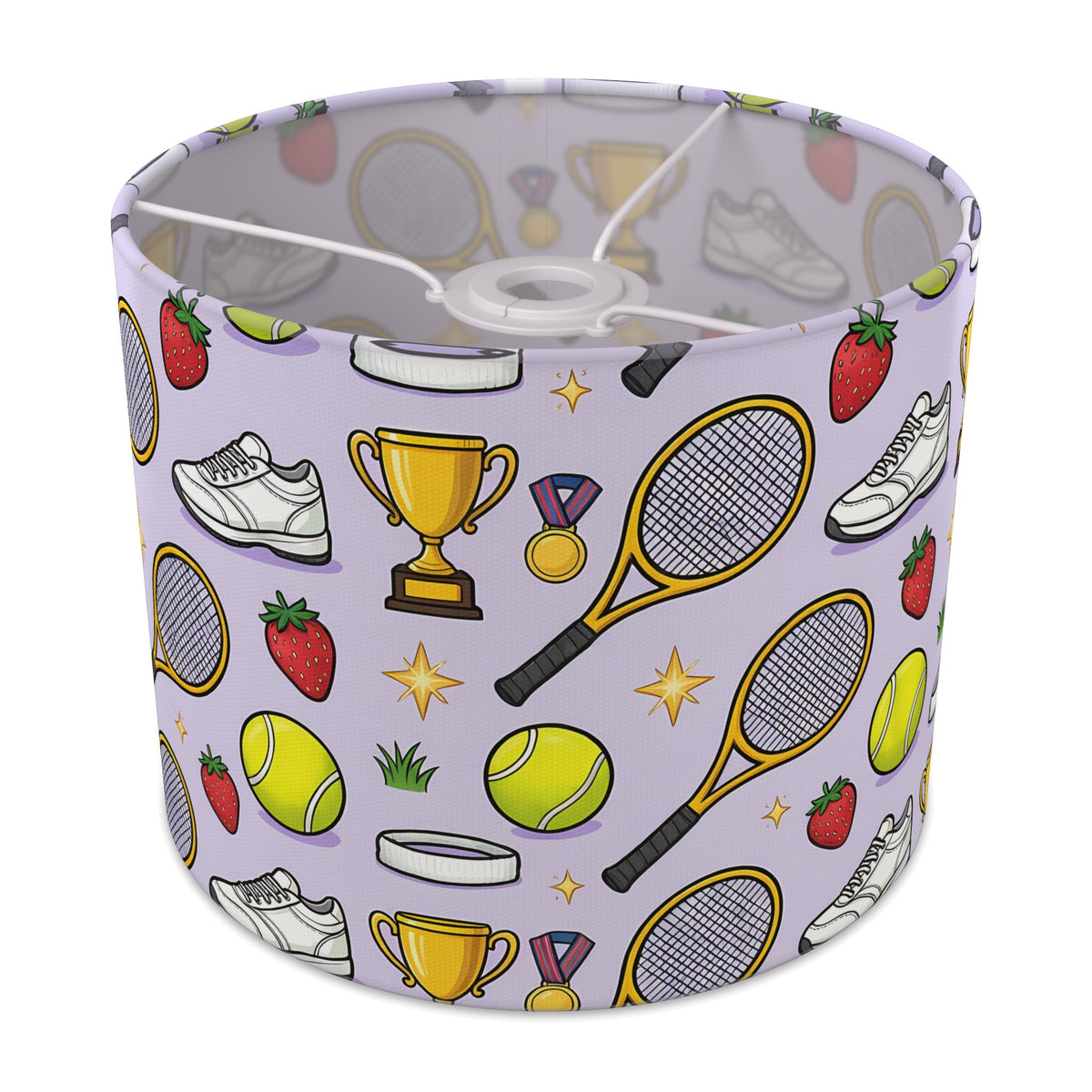 Lilac Game Set Match lampshade - 25cm x 20cm Ceiling