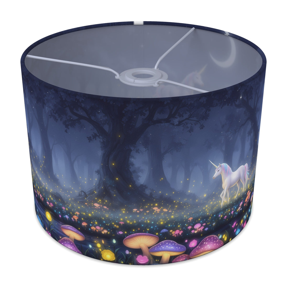 Moonlit Glade Unicorn Land lampshade - 30cm x 21cm Ceiling