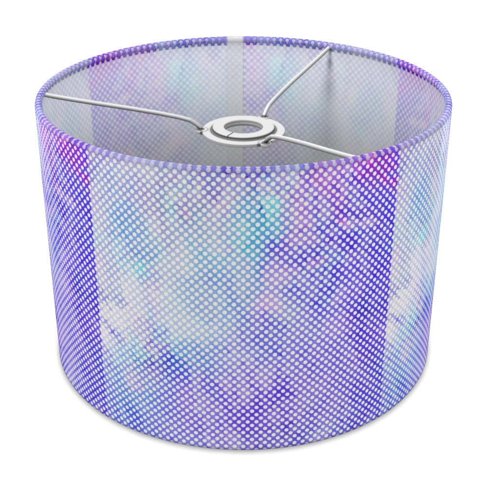 Purple Dotted Pattern lampshade - 30cm Ceiling