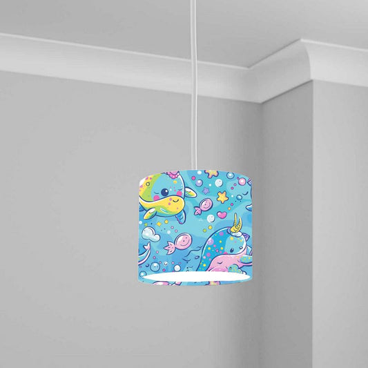 Aquatic Lampshade Kids Bedroom LightShade ver248 20CM X 18.5CM