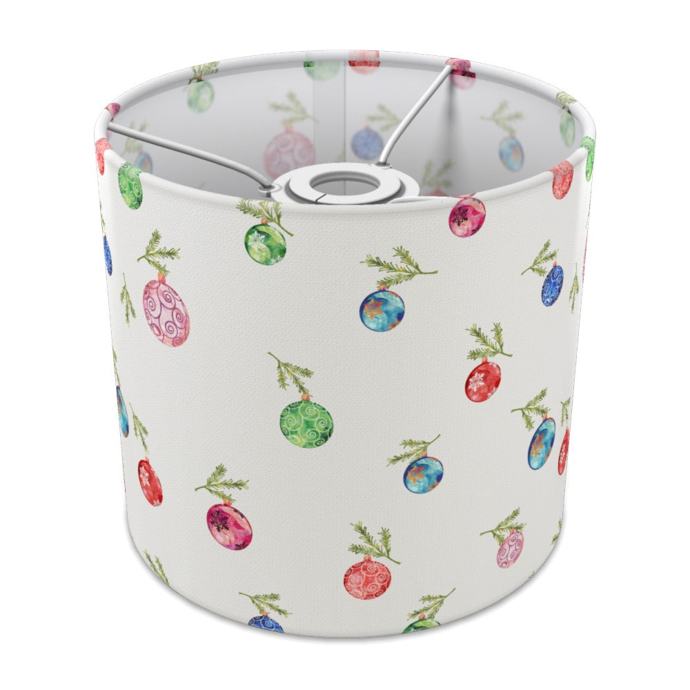 Festive Christmas Bauble Pattern lampshade - 20cm Ceiling