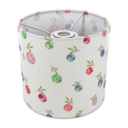 Festive Christmas Bauble Pattern lampshade - 20cm Ceiling
