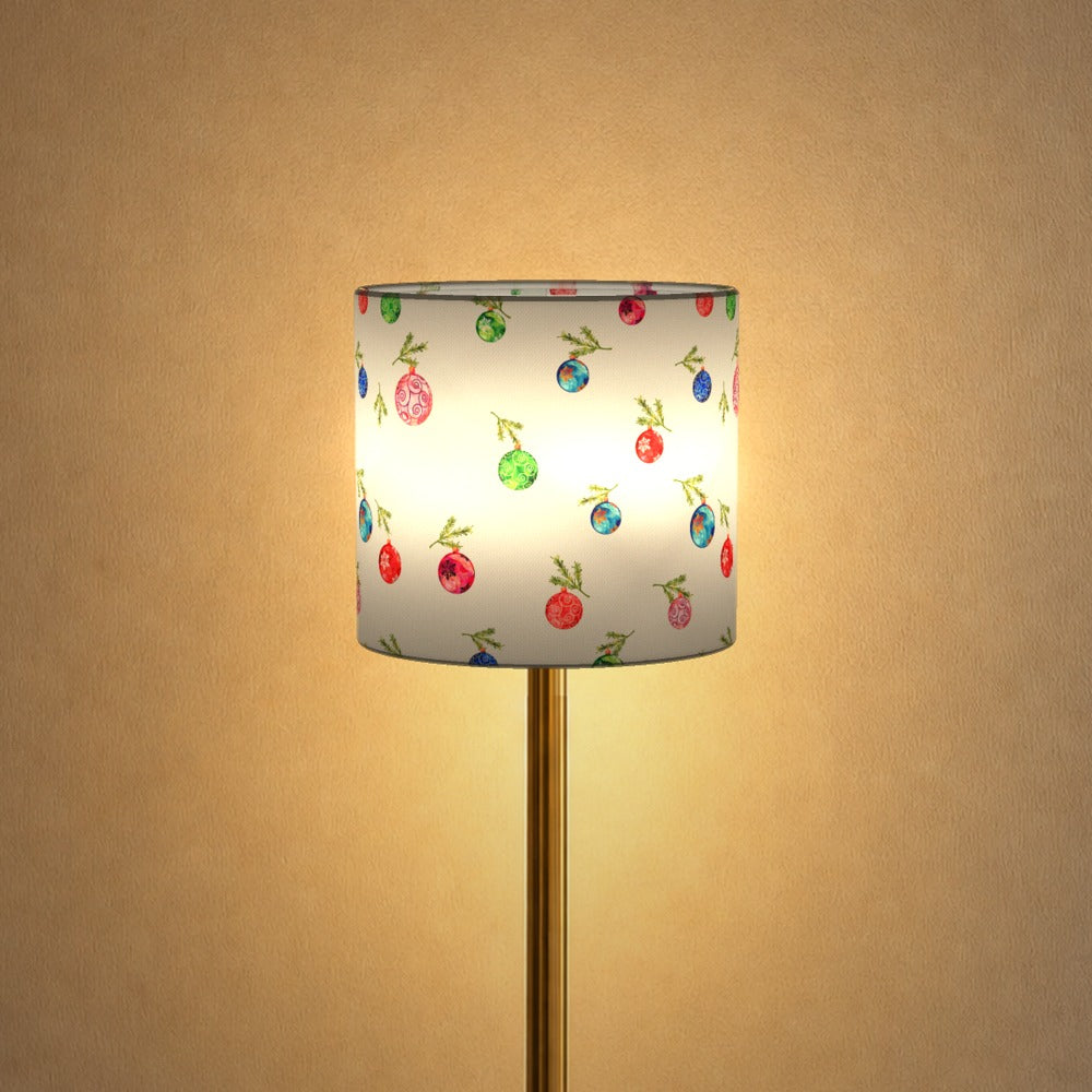 Festive Christmas Bauble Pattern lampshade